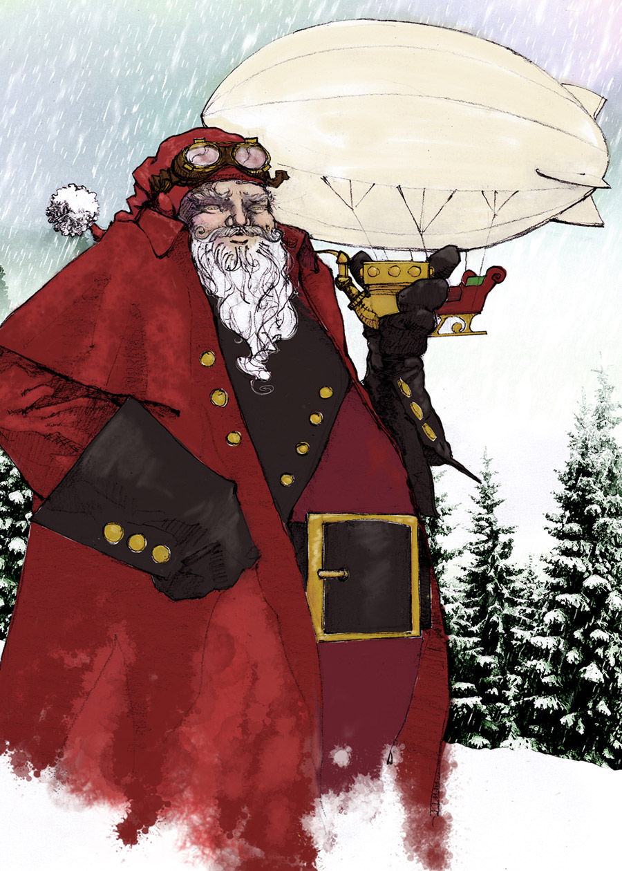 Steampunk Santa