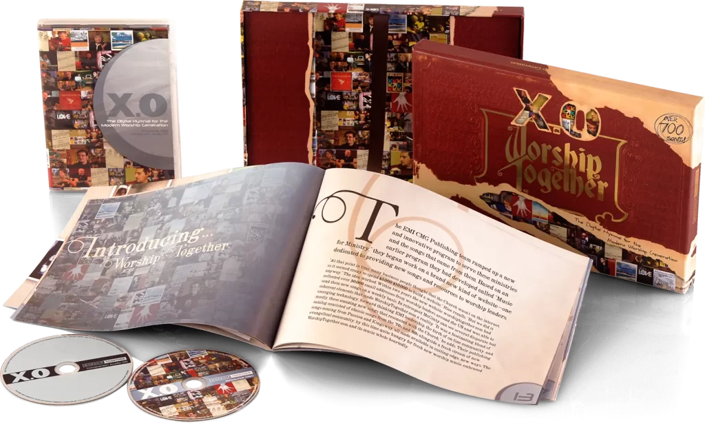 Worship Together 10th Anniversary Box Set designed by Marc Ludena